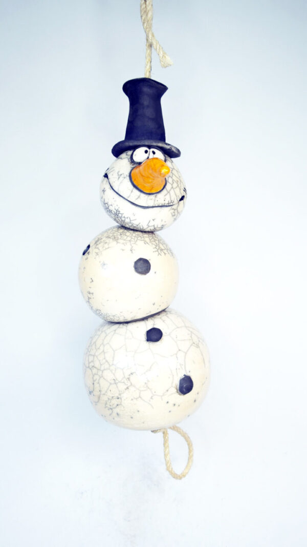 Schneemann-Sammlung zum aufhängen – Bild 7