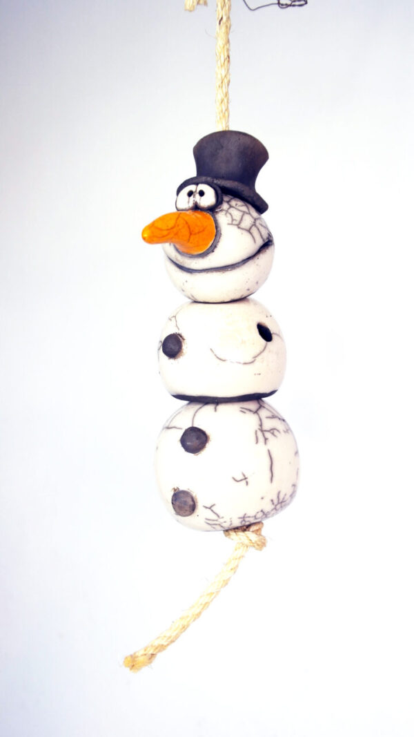 Schneemann-Sammlung zum aufhängen – Bild 3