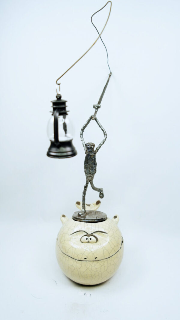 Skulptur 2 Anglerfisch – Bild 2